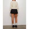 Women's Heart Cut Out Sweater Teen - Pretty Garbage - 2 of 4
