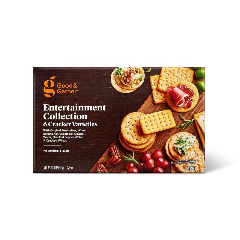 Entertainment Collection Cracker Variety  - 13.1oz - Good &#38; Gather&#8482;, 1 of 7