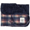 Touchdog (R) 2-In-1 Tartan Plaid Dog Jacket and Matching Reversible Dog Mat - 4 of 4
