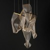 ET2 Lighting Rinkle 6 - Light Pendant in  French Gold - 3 of 3
