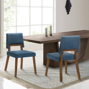 Channell Upholstered Wood Dining Chair - Set of 2 - 1 of 4