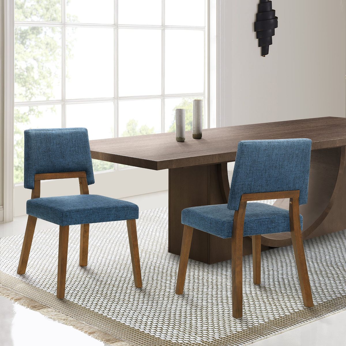 Channell Upholstered Wood Dining Chair - Set of 2