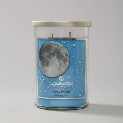 19oz Glass Jar 2-Wick Full Moon Candle - Home Scents by Chesapeake Bay Candle