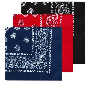Levi's Boxed 6-Piece Classic Paisley Bandana Set - 1 of 4