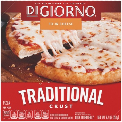 DiGiorno Traditional Crust Four Cheese Frozen Pizza - 9.2oz