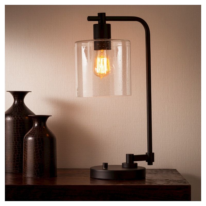Hudson Industrial Desk Lamp Black  - Threshold&#8482;, 4 of 5