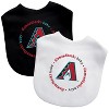 BabyFanatic Officially Licensed Unisex Baby Bibs 2 Pack - MLB Arizona Diamondbacks - 2 of 4