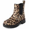 The Children's Place Girls Leopard Heart Chelsea Boots - 2 of 4