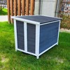Large Wooden Dog House - 4 of 4