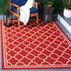 Courtyard CY6918 UV & Stain Resistant Non-Shedding Power Loomed Indoor/Outdoor Rugs - Safavieh - 2 of 4