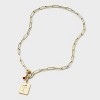 Bijoux Sport by Luv Aj MLB Gold Dog Tag Charm Necklace - 3 of 4