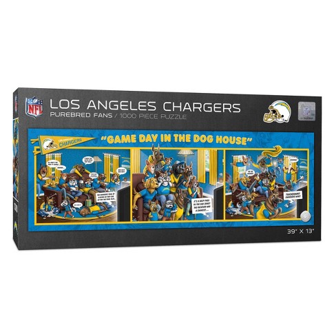NFL Los Angeles Chargers Game Day in the Dog House Puzzle - 1000Pc