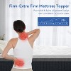 Dyonery Firm & Extra Firm Mattress Topper with Washable Cover, 2-Sides Flippable High-Density Foam Mattress Pad for Back Pain Relief - 3 of 4