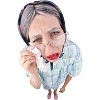 4E's Novelty Old Person Costume Glasses for Kids Adults Gold Rectangular Fake Eyeglasses Old Lady Glasses for 100th Day of School Costume Dress Up - 4 of 4