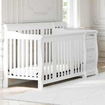 storkcraft crib and changer