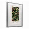 Stupell Industries William Morris Fruit Or Pomegranate Framed Print Under Glass Art, Gray, 17" x 21" - 2 of 4