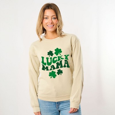 Simply Sage Market Women's Graphic Sweatshirt Lucky  Mama Clovers