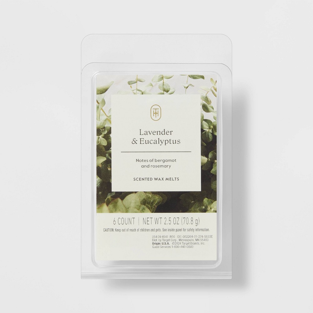 6ct Lavender and Eucalyptus Wax Melts 2.5oz - Threshold™