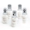 Big Dot of Happiness Graveyard Tombstones - Dessert Cupcake Toppers - Halloween Party Clear Treat Picks - Set of 24 - 2 of 4
