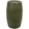 Good Ideas Bushman Spruce Creek 54 Gallon Rain Saver Barrel with Metal Spigot, Drainage Plug, Overflow Hose and Overflow Channel, Moss Green - 4 of 4