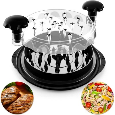 LunaLulinlk Chicken Shredder Tool,New Large Twist,Visible Meat Shredder Suitable for Pork Beef Chicken, BPA Free