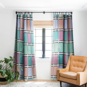 1pc Blackout Window Curtain Panel - Deny Designs - 1 of 4