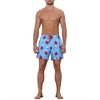 Lars Amadeus Men's Fruit Pattern Lightweight Beach Pool Summer Board Shorts - 2 of 4