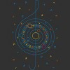 Men's Design By Humans Life in Music By lents T-Shirt - 2 of 2
