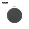 Unique Bargains Slate Non-slip Lightweight Compact Coasters Black - 2 of 4