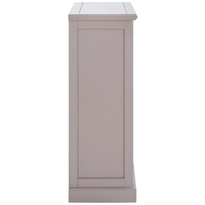 Quartz Gray Wood Cube Bookshelf