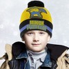 Minions Boys Winter Hat and Gloves Sets, Kids 4-7 (Black/Yellow) - 2 of 2