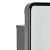 Head West 20"x30" Black Metal Wall Mount Storage Organizer with Glass Shelves - 3 of 4