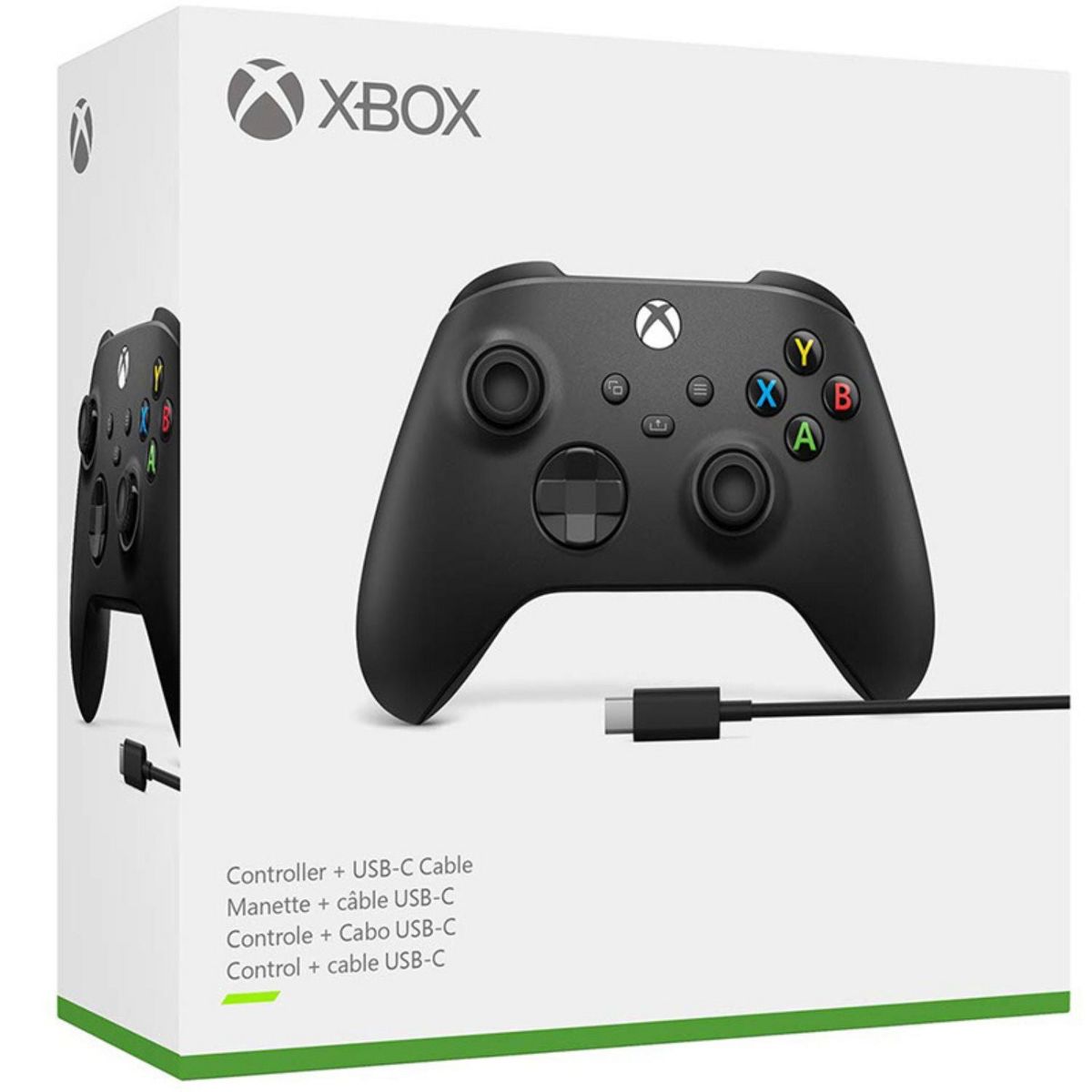 Microsoft Xbox Wireless Controller with USB-C Cable, Carbon Black (2-Pack) - thumbnail 6