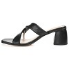 Journee Signature Women's Genuine Leather Jossette Sandals - 2 of 4