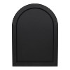 31" x 44" Nikoletta Arch Wall Mirror White - Kate & Laurel All Things Decor: Coastal Windowpane Design, Wood Frame - 4 of 4
