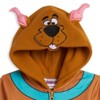 Scooby-Doo Fleece Zip Up Cosplay Pajama Coverall Toddler - 4 of 4