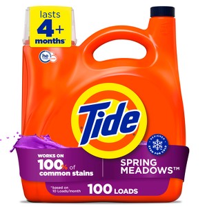 Tide Liquid HE SM Liquid Laundry Detergent - 133 fl oz - 1 of 4