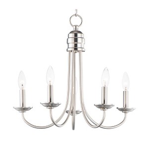 Maxim Lighting Logan 5 - Light Chandelier in  Satin Nickel - 1 of 4
