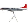 Lockheed L-188 Electra Commercial Aircraft White and Gray with Blue and Red Tail 1/200 Diecast Model Airplane by GeminiJets - 3 of 4