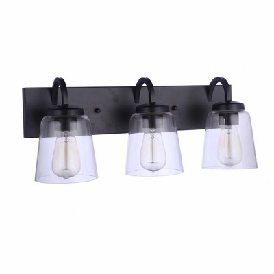 Craftmade Lighting Elsa 3 - Light Vanity In Flat Black : Target