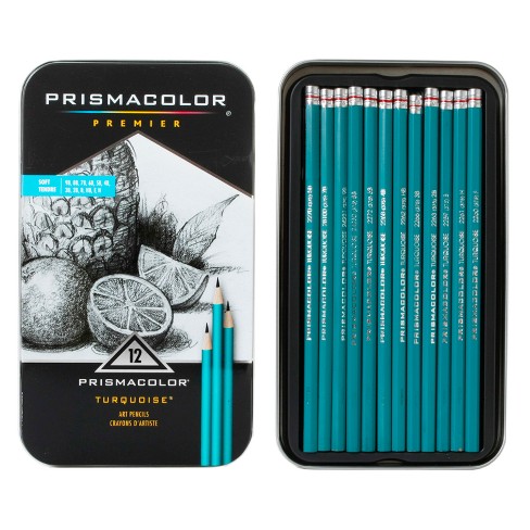 Turquoise Pencil Art Set 12ct Prismacolor Target