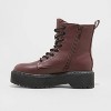 Women's Erin Lace-Up Combat Boots - Universal Thread™ - image 2 of 4