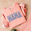 Simply Sage Market Embroidered Mama Arch Lightweight Garment Dyed Sweatshirt - 3 of 4