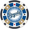 MasterPieces Casino Style 100 Piece Poker Chip Set - MLB Kansas City Royals - 3 of 4
