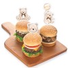 Big Dot of Happiness We Can Bearly Wait - Dessert Cupcake Toppers - Teddy Bear Baby Shower Clear Treat Picks - Set of 24 - 3 of 4