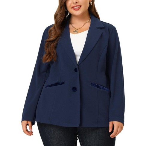 Plus size women's blazers cheap sale