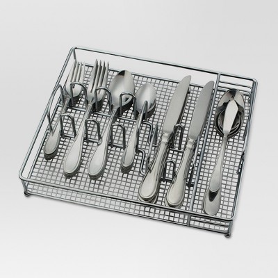 Evanston Silverware Set 45-pc. Stainless Steel - Threshold™