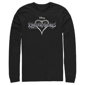 Men's Kingdom Hearts 1 Game Logo Long Sleeve Shirt - 1 of 4