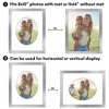 Americanflat 11x14 Picture Frame with Mat - Arch, Oval & Wavy Designs - Stylish Decor for Living Rooms, Dorms, Offices & More - 4 of 4