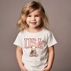 The Juniper Shop USA Bear Toddler Short Sleeve Tee - 5T - Cream - 3 of 4
